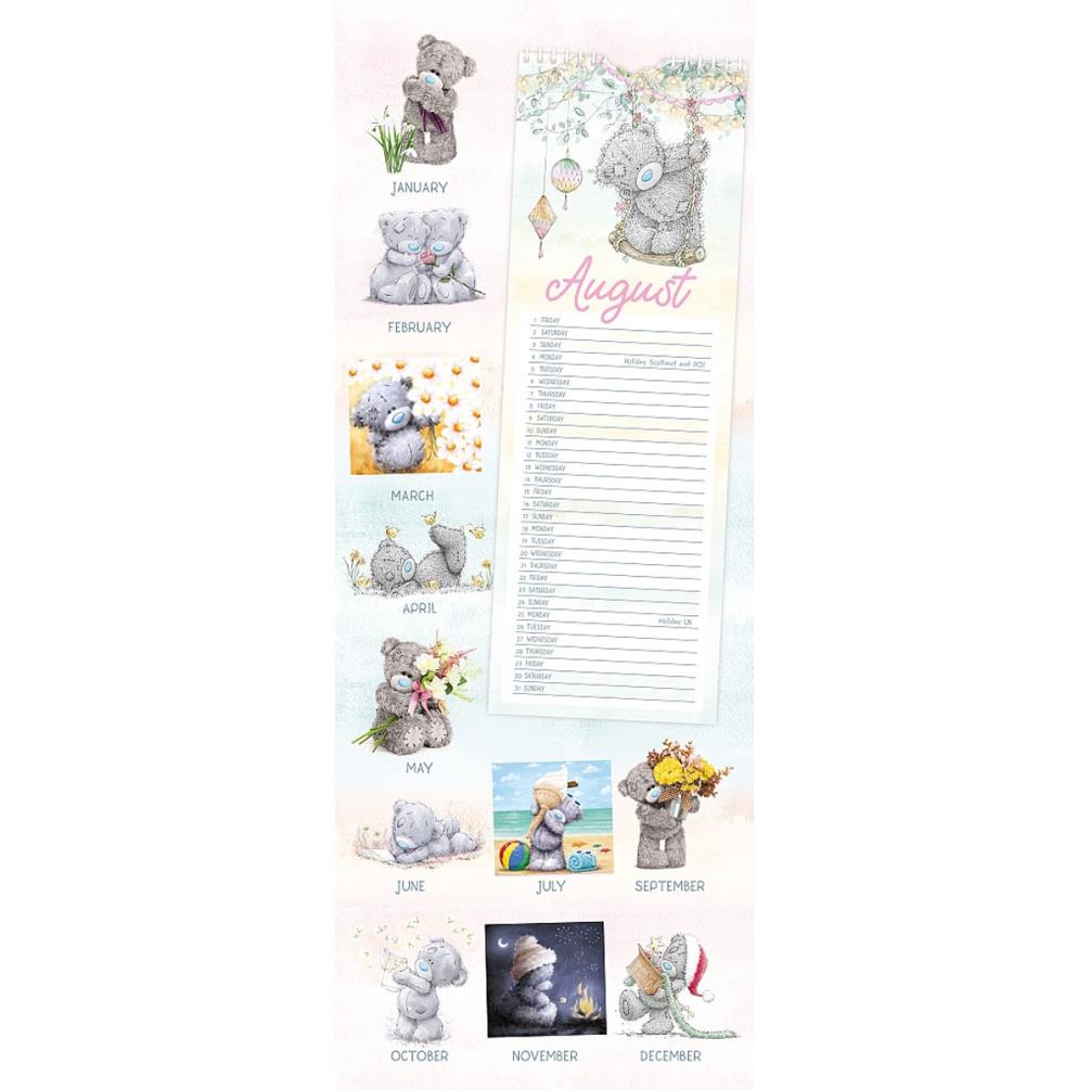 2025 Me to You Bear Slim Calendar Extra Image 1